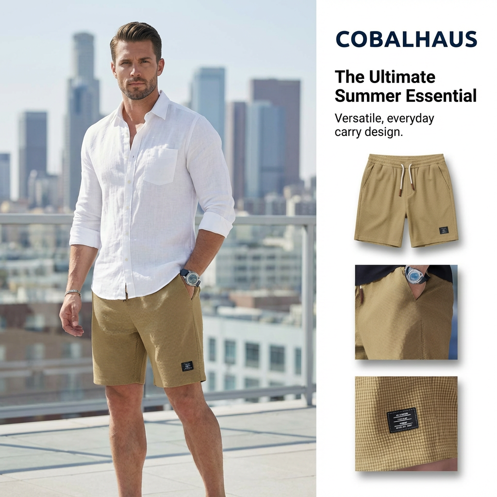 COBALHAUS ELEGANT MEN'S SHORT
