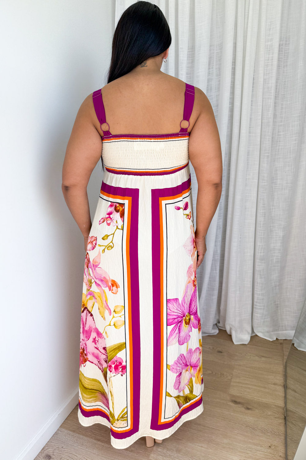 Belgravia Bloom Dress - Magenta Orchid