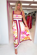 Belgravia Bloom Dress - Magenta Orchid