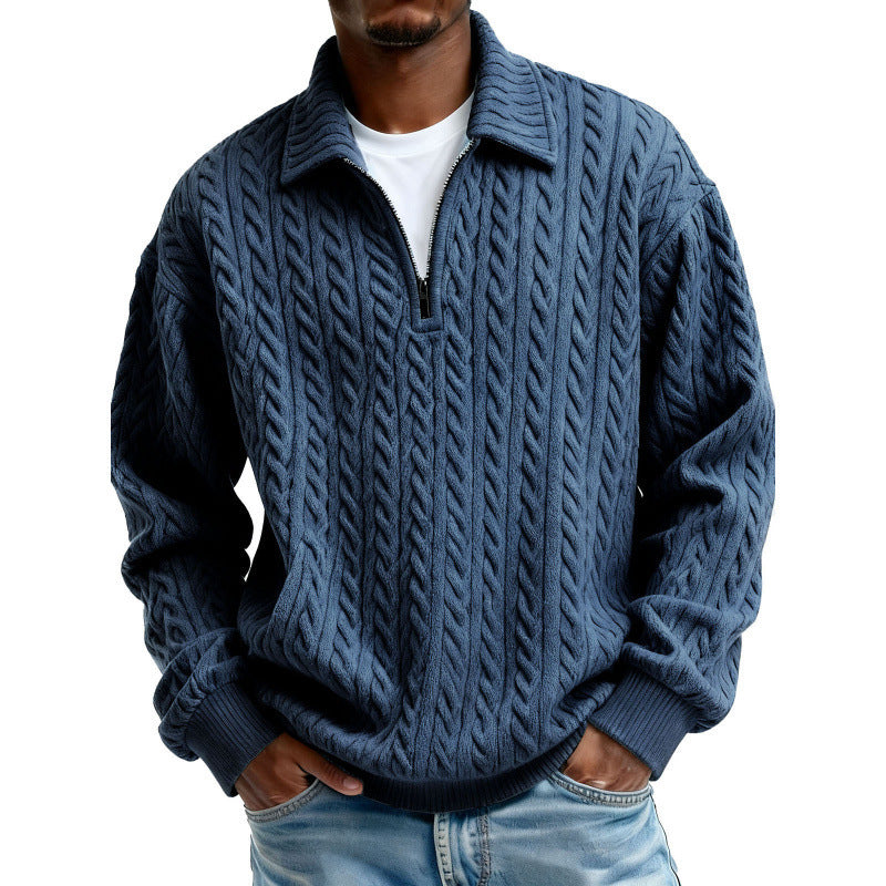 Stylish and versatile men's cardigan sweater