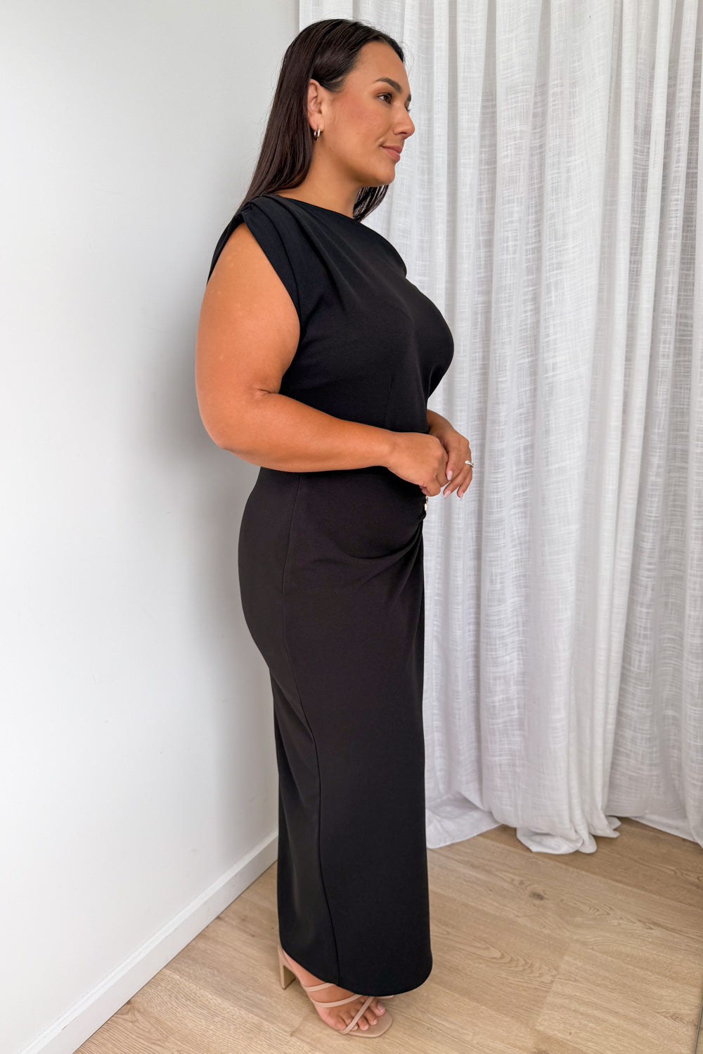 Sabina Maxi Dress - Black