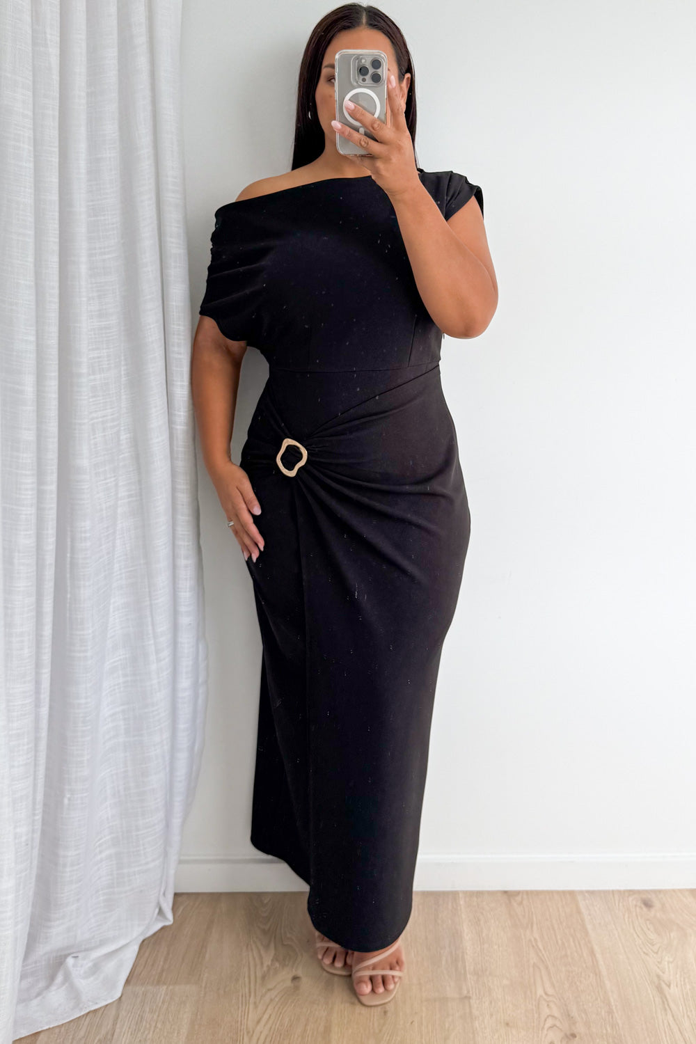 Sabina Maxi Dress - Black