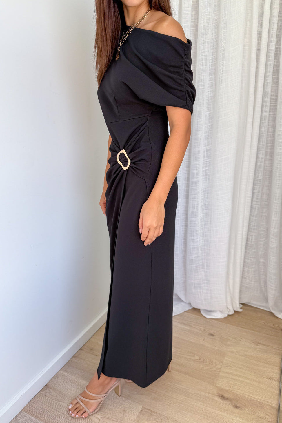 Sabina Maxi Dress - Black