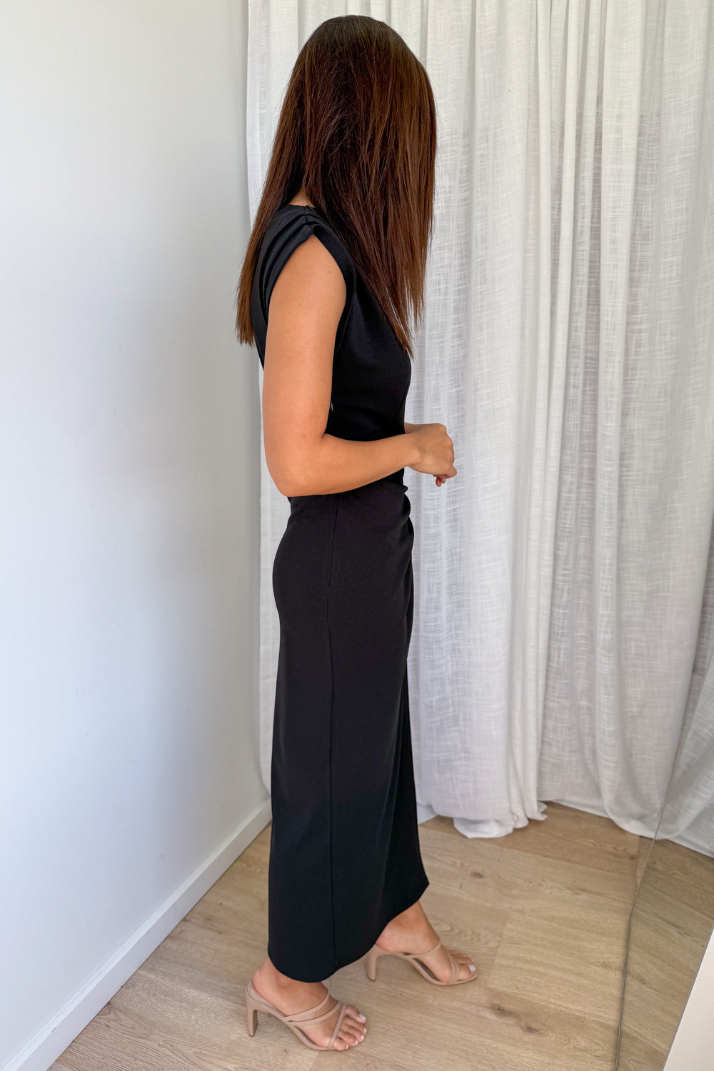 Sabina Maxi Dress - Black