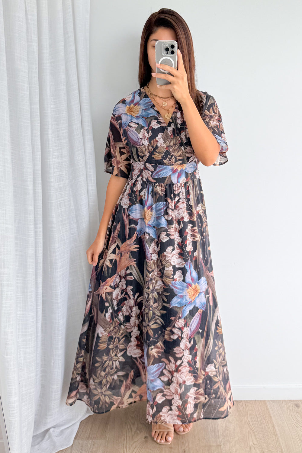 Stargazer Maxi Dress - Midnight Lily