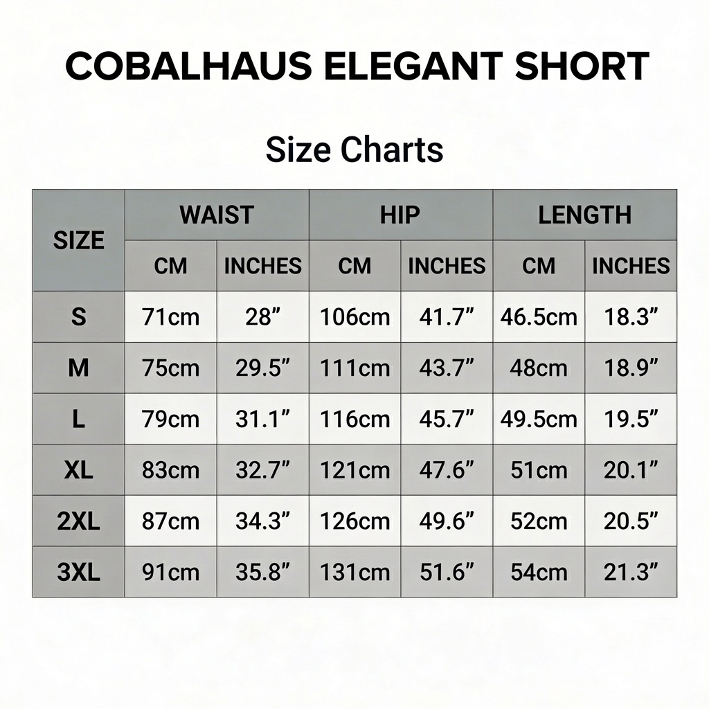 COBALHAUS ELEGANT MEN'S SHORT