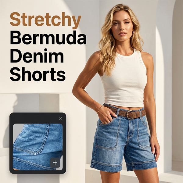 Everyday Stretch Bermuda Comfort Shorts