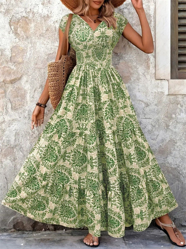 Holiday Floral Maxi Comfort
