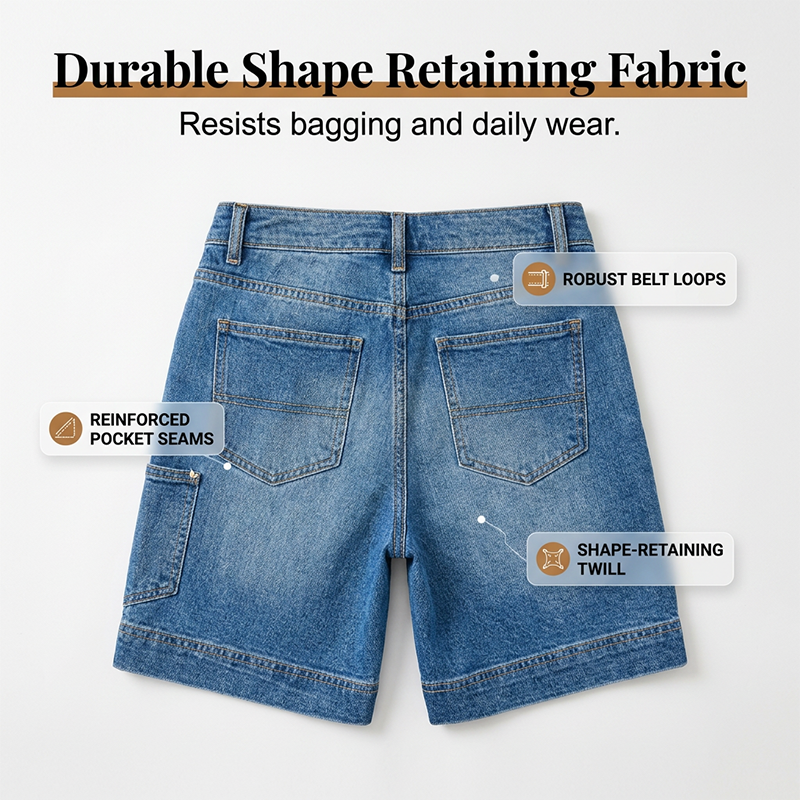 Everyday Stretch Bermuda Comfort Shorts